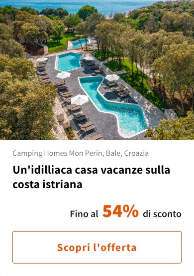 Un'idilliaca casa vacanze sulla costa istriana
