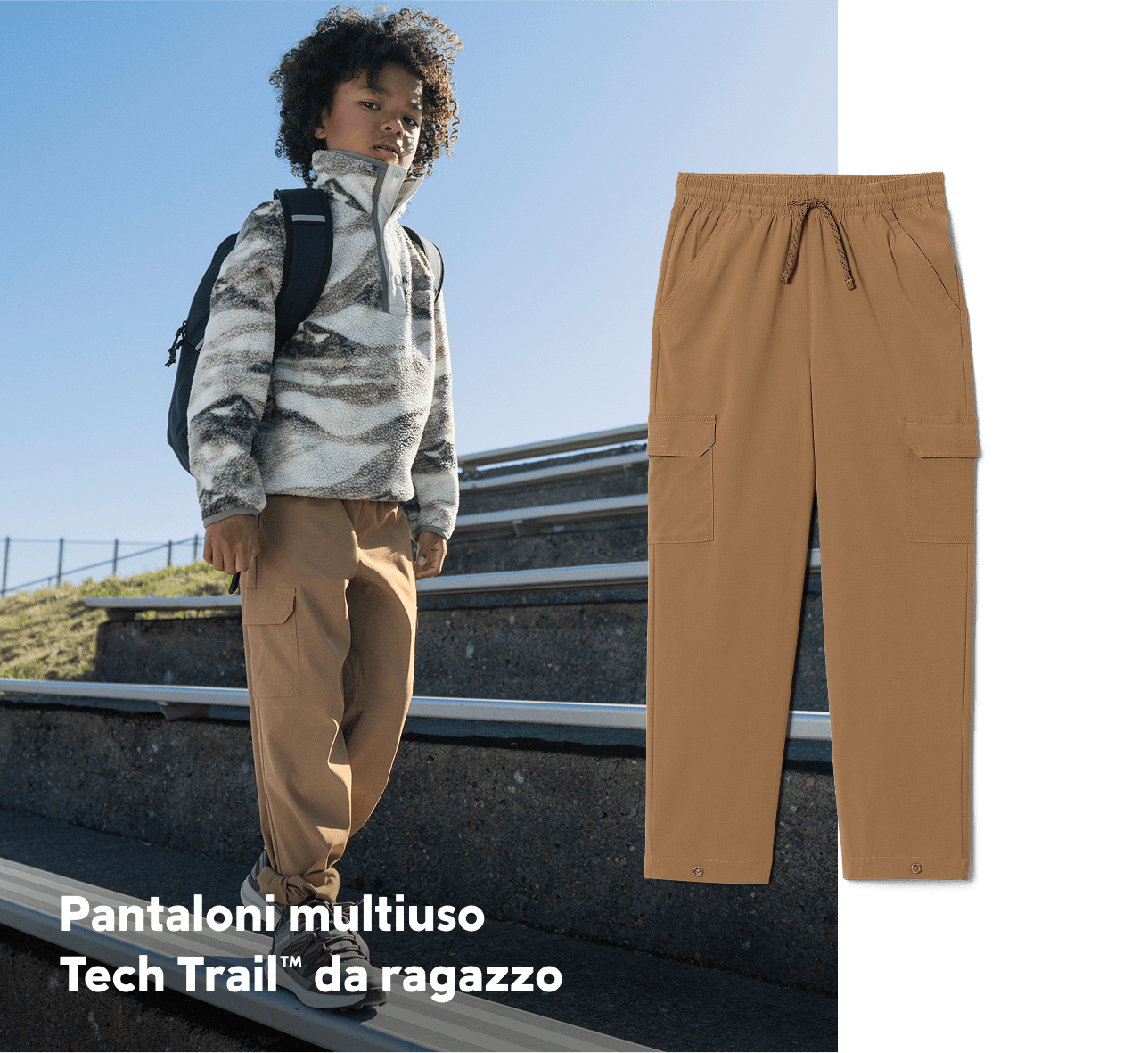 Pantaloni multiuso Tech Trail™ da ragazzo
