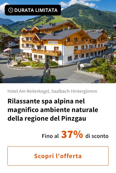 Rilassante spa alpina nel magnifico ambiente naturale della regione del Pinzgau