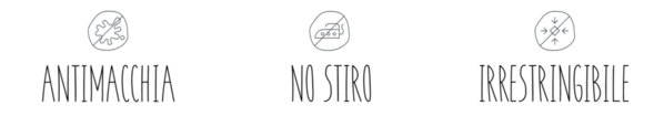 Smarty: antimacchia, no stiro, irrestringibile