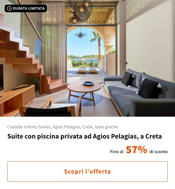 Suite con piscina privata ad Agios Pelagias, a Creta