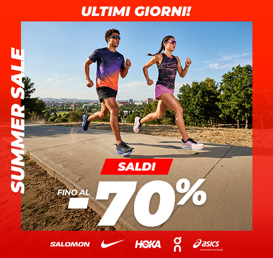 Ultimi giorni di saldi fino al -70%!