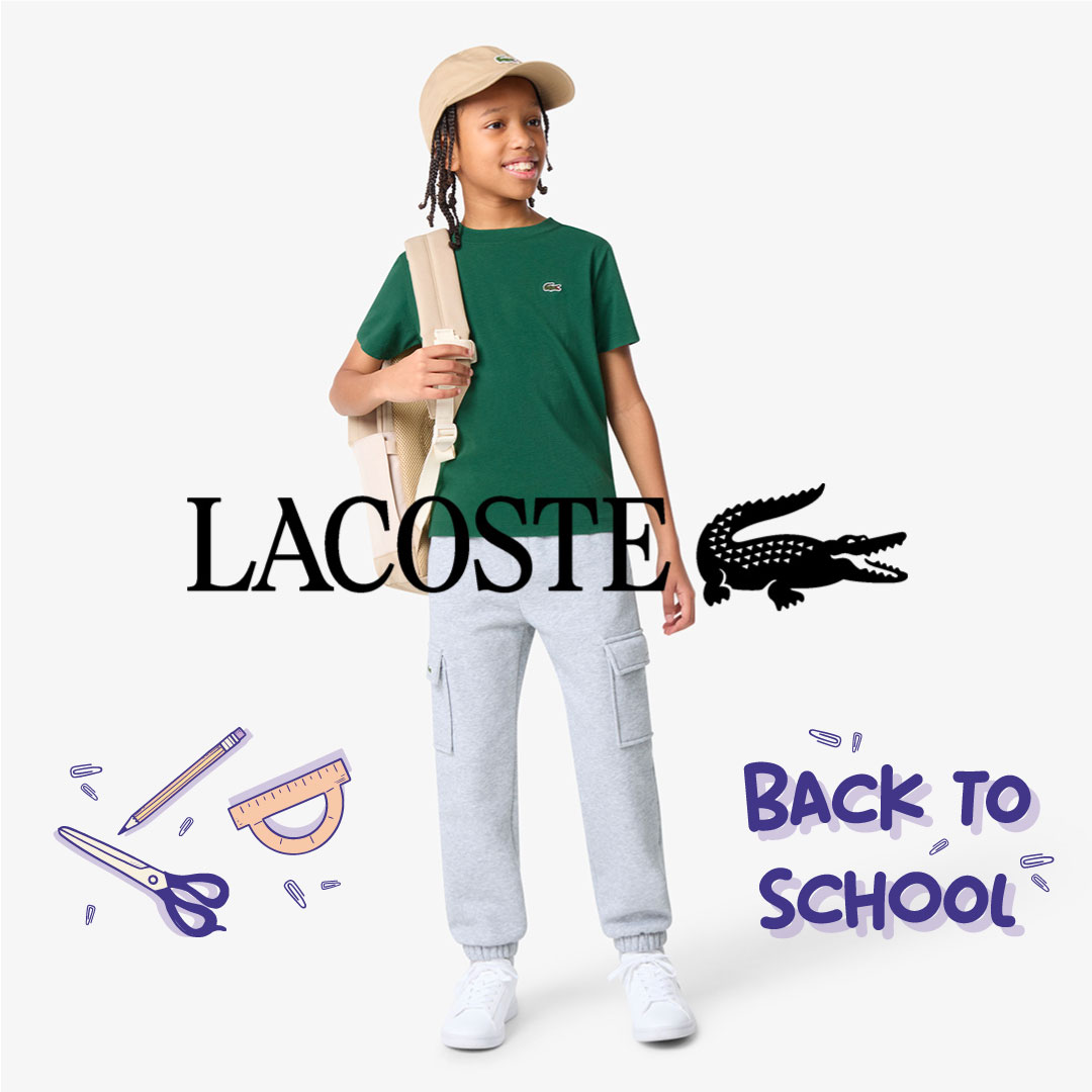 Scopri Back To School Lacoste