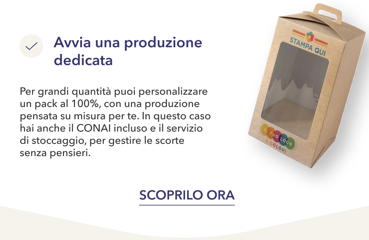 Avvia una produzione dedicata