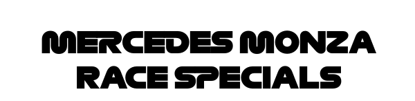 Mercedes Monza Race Specials