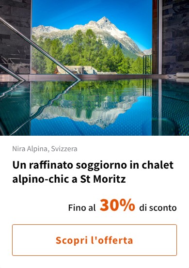 Un raffinato soggiorno in chalet alpino-chic a St Moritz