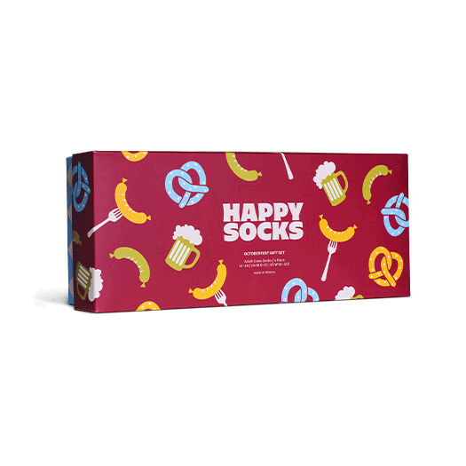 Set regalo di calzini Octoberfest in confezione da 4