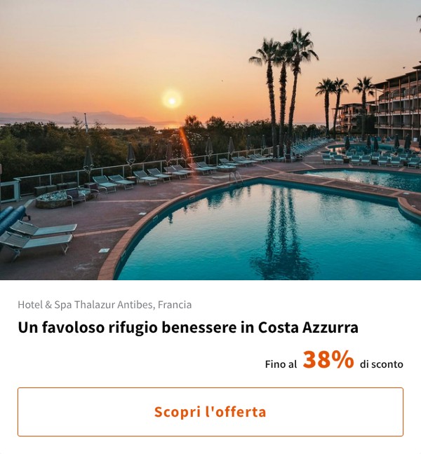 Un favoloso rifugio benessere in Costa Azzurra