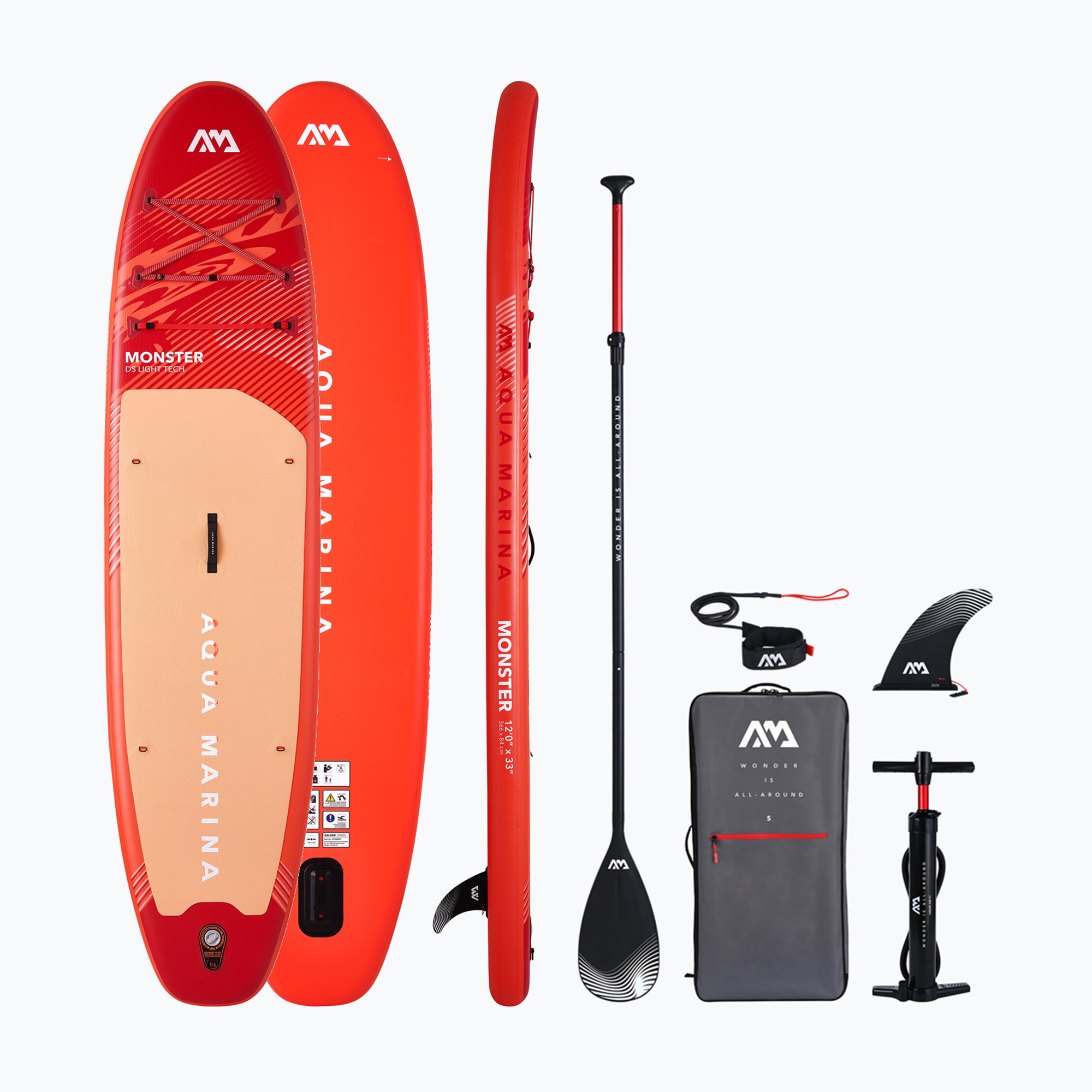 Tavola SUP Aqua Marina Monster All-around iSUP 12ʼ0ʼʼ Sky Glider