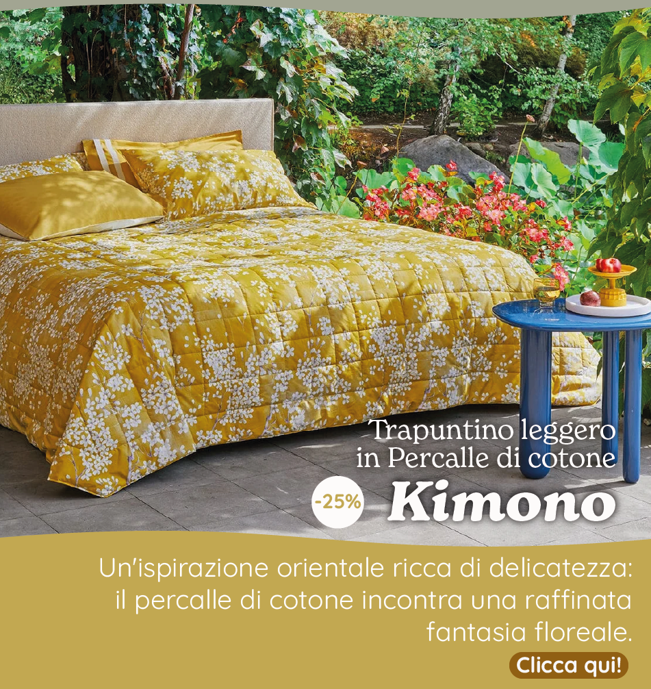 Trapuntino leggero in Percalle di cotone - Kimono