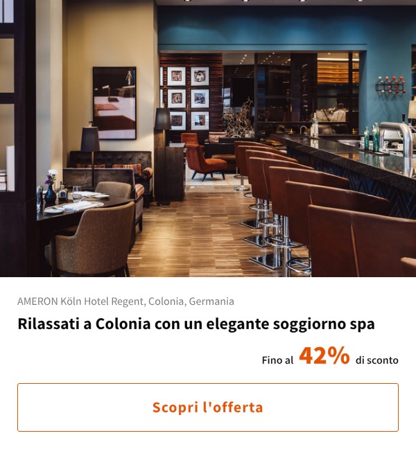 Rilassati a Colonia con un elegante soggiorno spa
