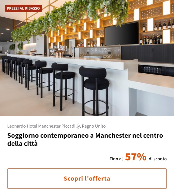 Soggiorno contemporaneo a Manchester nel centro della città