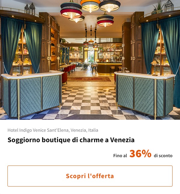 Soggiorno boutique di charme a Venezia