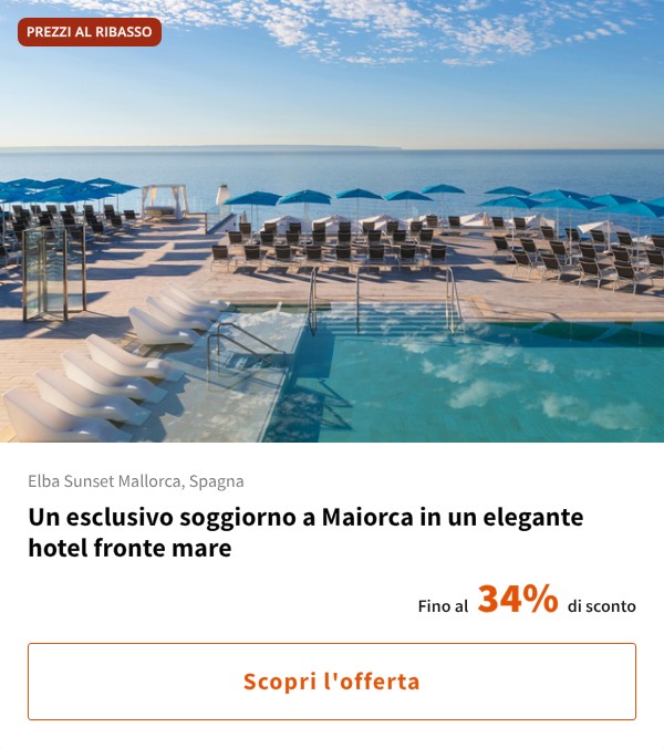 Un esclusivo soggiorno a Maiorca in un elegante hotel fronte mare