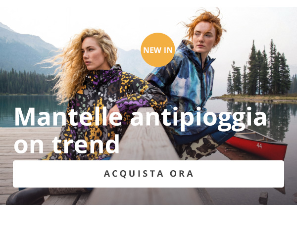 Scopri capi da pioggia alla moda!