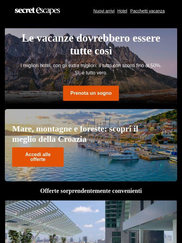 Alcune offerte si prenotano da sole