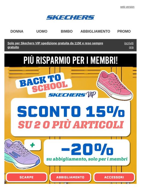 Offerte per tutta la famiglia: fino a -20%!
