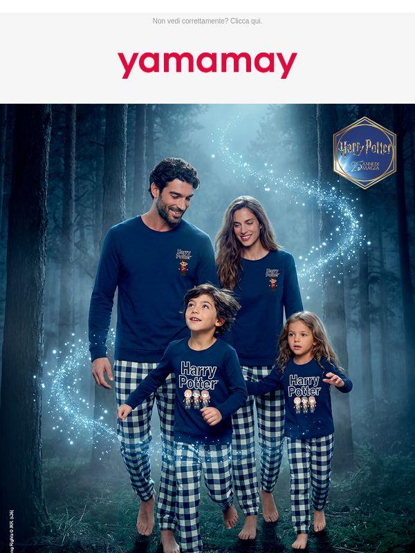 Harry Potter: i pigiami che avvolgono la famiglia di magia