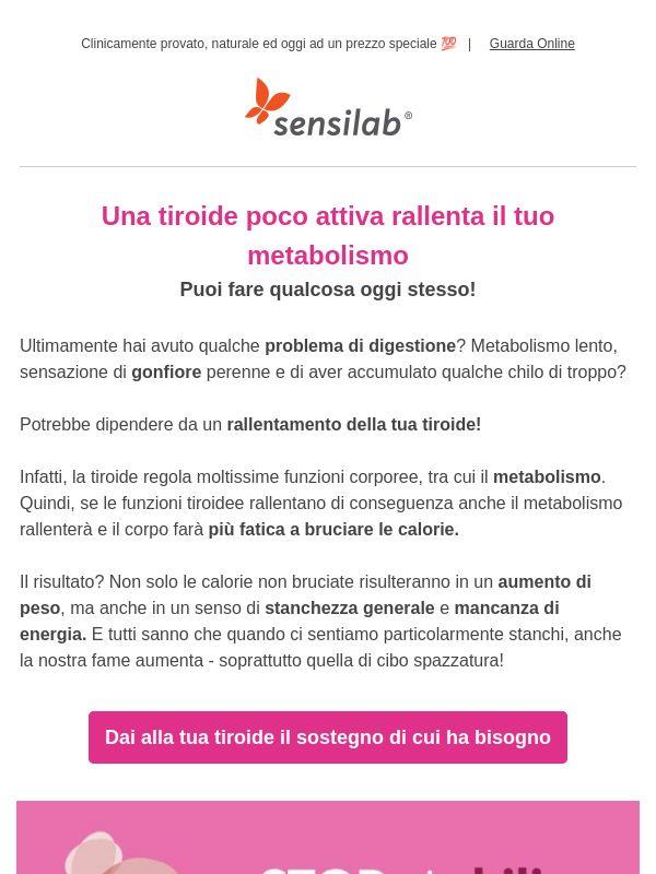 Supporto naturale per una tiroide pigra🦋