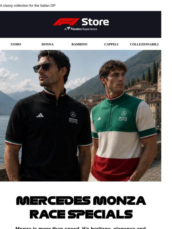 Mercedes Specials for Monza