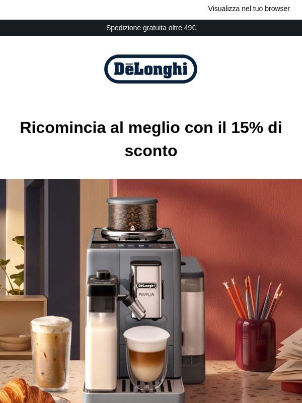 ⏰ Pronto a ripartire? Un nuovo inizio, con il 15% di sconto
