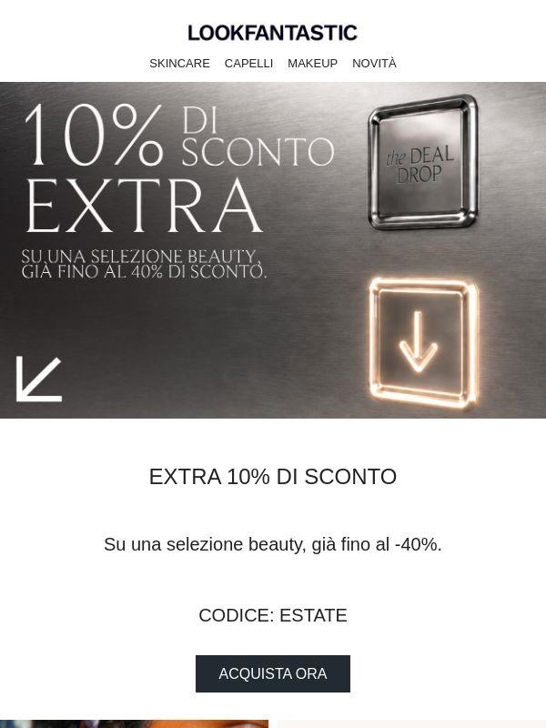 EXTRA 10% DI SCONTO