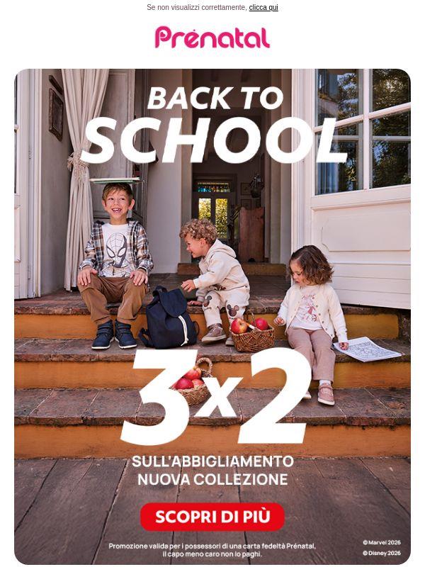 📚 Si torna a scuola...prendi 3, paghi 2!