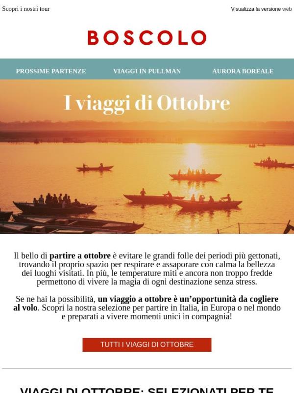 Viaggi di Ottobre: il bello di partire fuori stagione