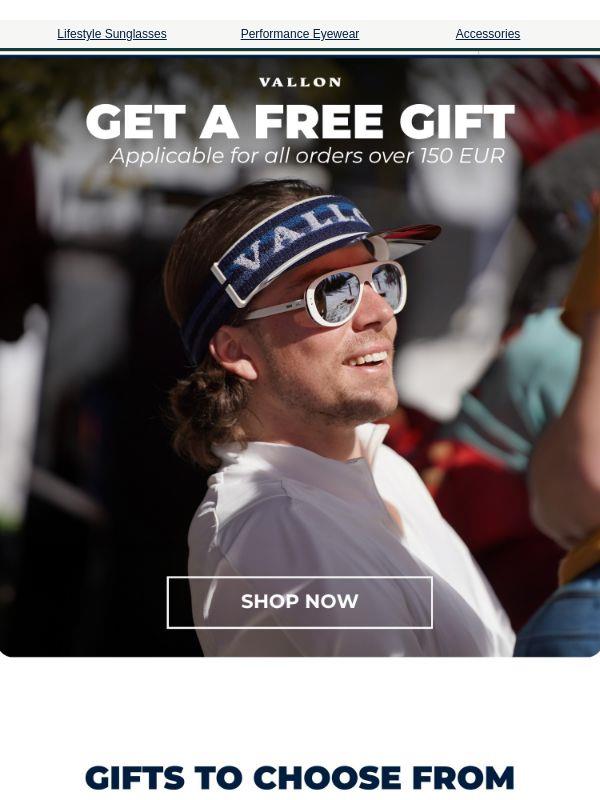 Get a free VALLON gift!