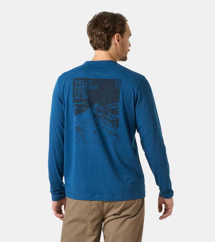 Men's Skog Graphic Long Sleeve Tee