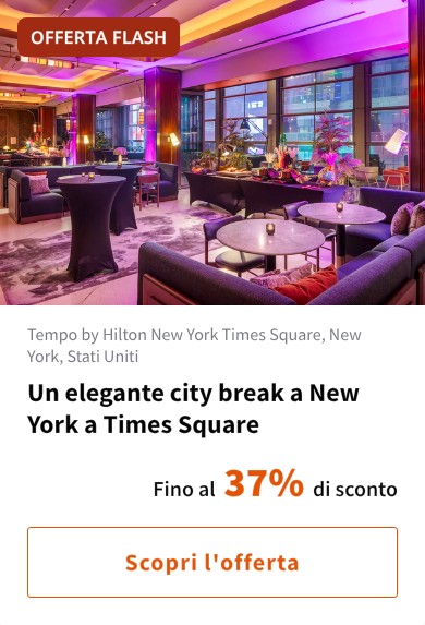 Un elegante city break a New York a Times Square