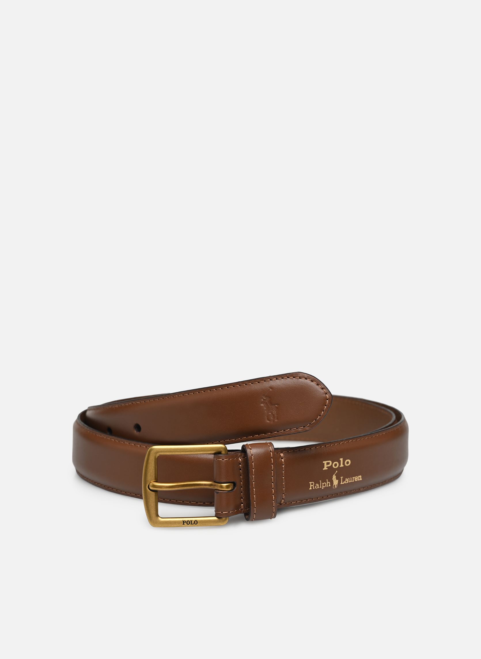Polo Ralph Lauren Ceintures Smth Drs Blt-Casual-Smooth Leather homme marron