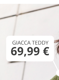 Giacca in teddy