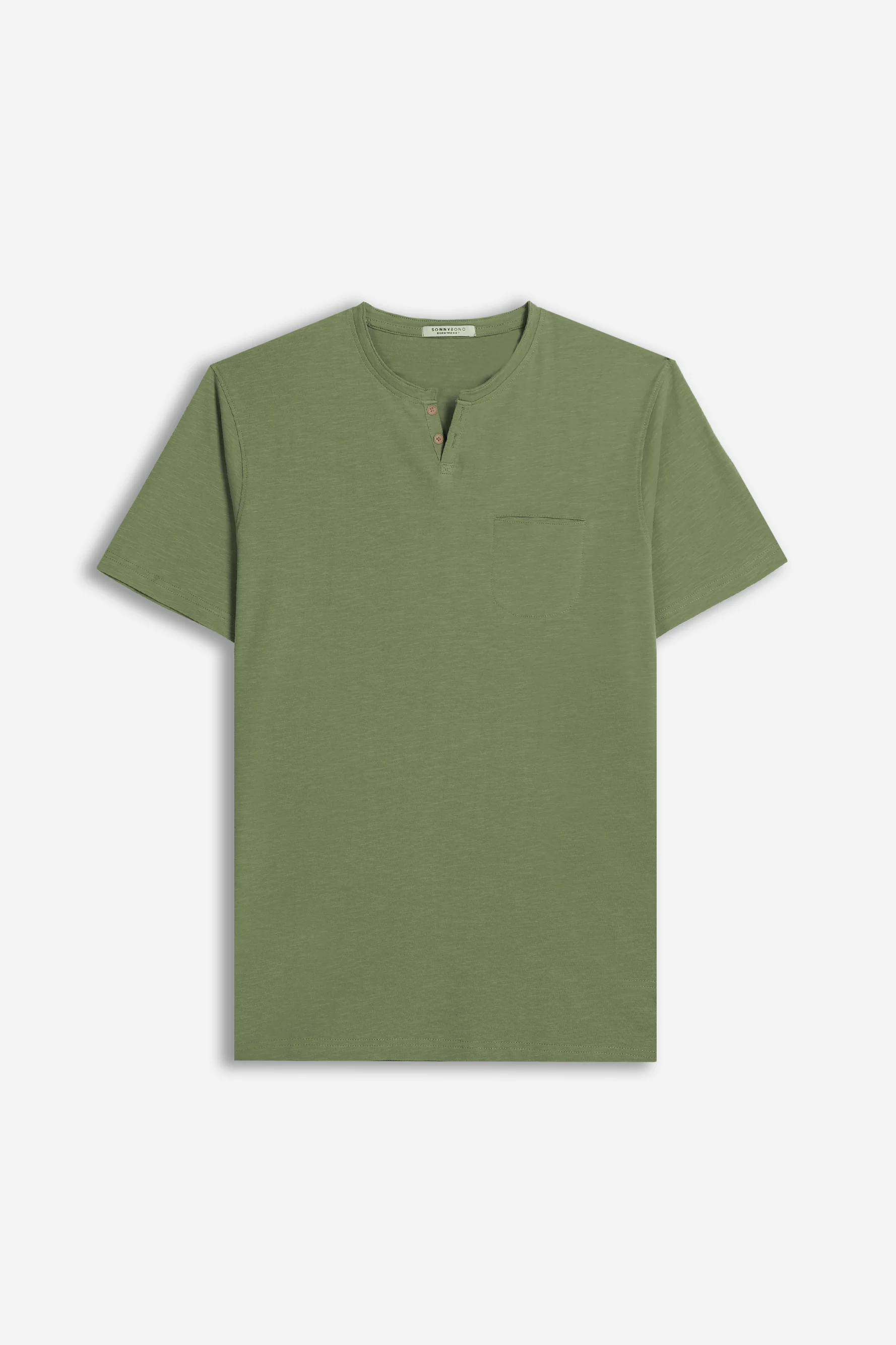 Image of T-SHIRT COLLO A GOCCIA 