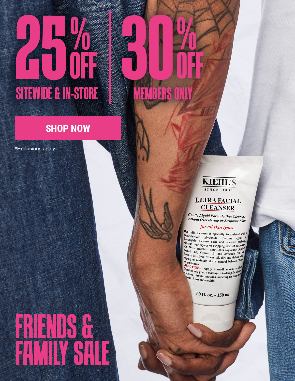 Friends & family sale