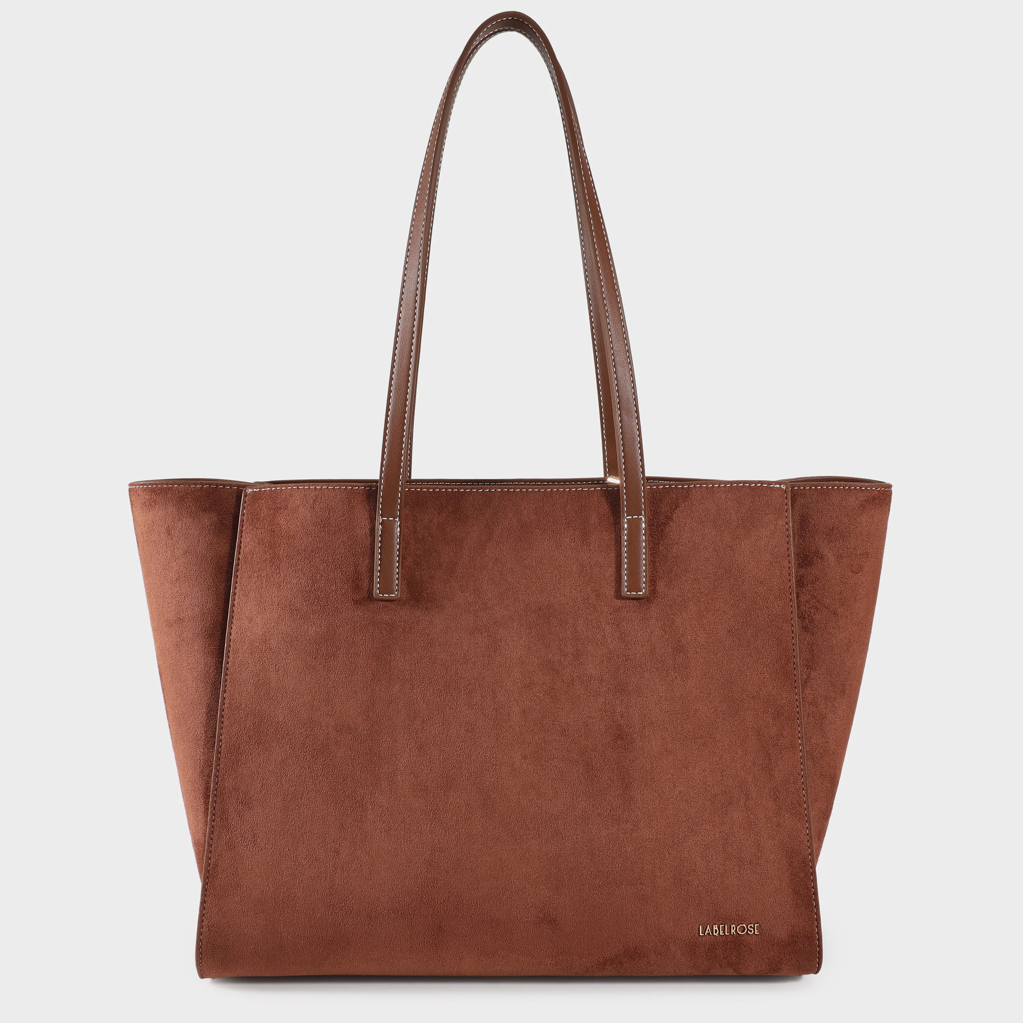 Image of Borsa a spalla MELISSA BIG SIMILSUEDE - CARAMEL