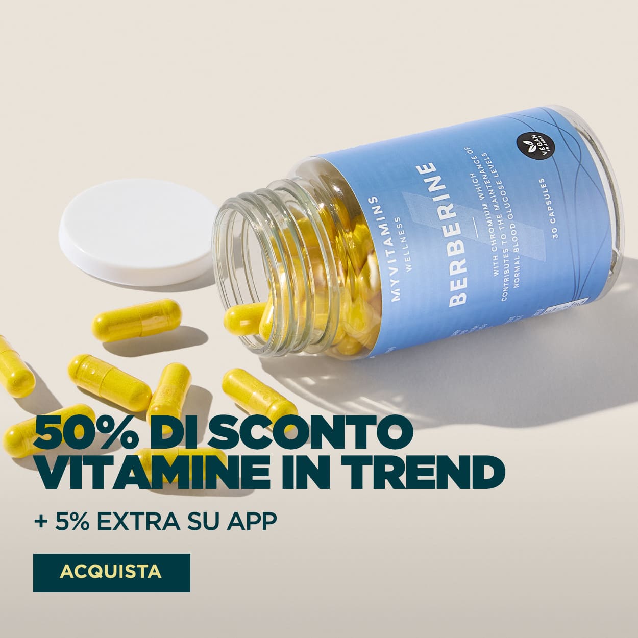 50% vitamine in trend