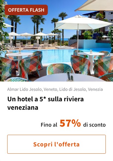 Un hotel a 5* sulla riviera veneziana