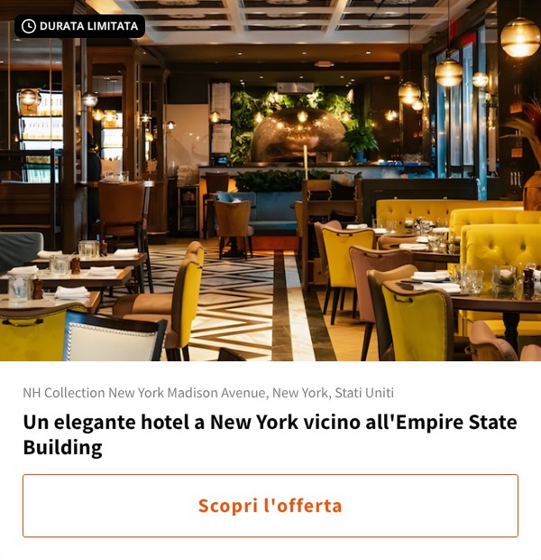 Un elegante hotel a New York vicino all'Empire State Building