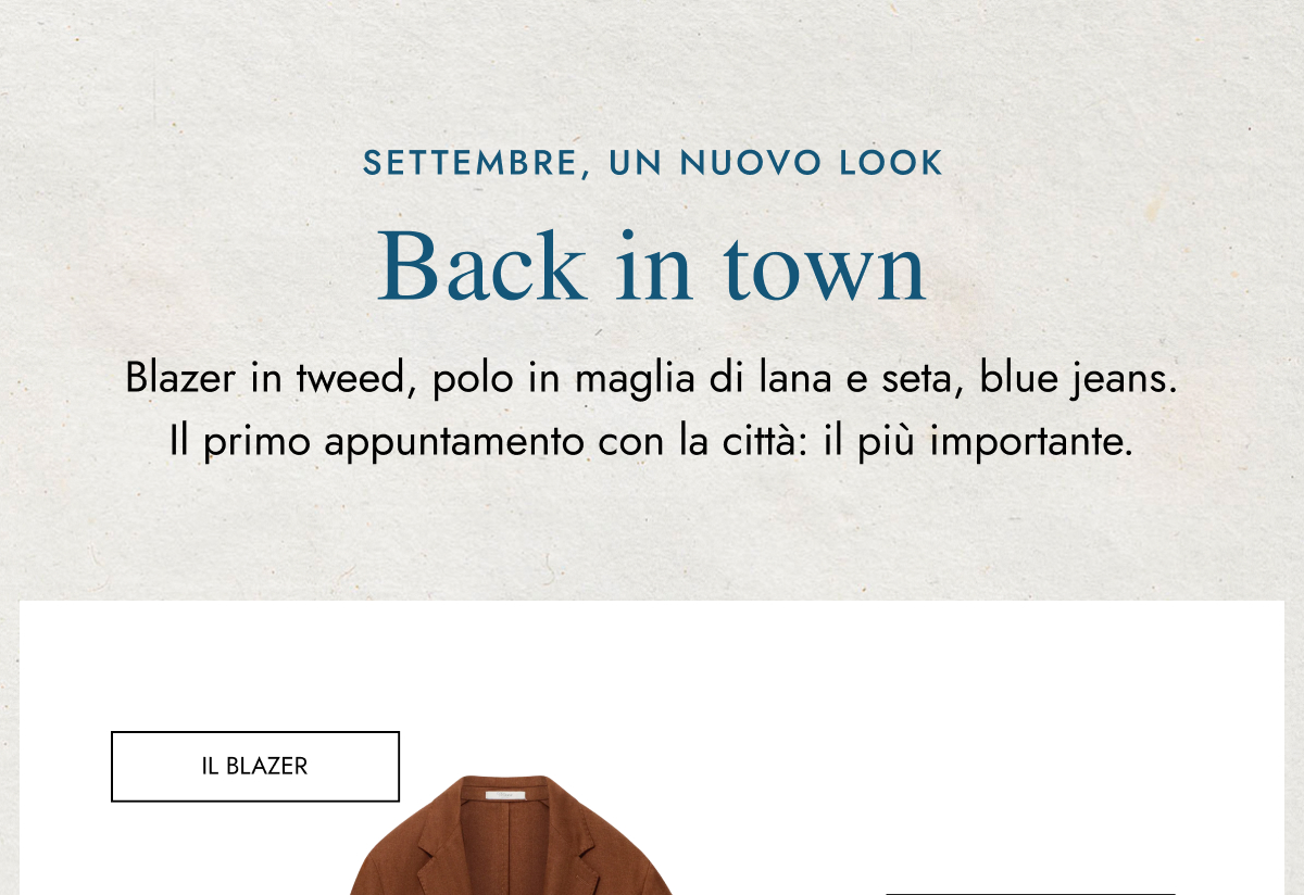 di lana e seta, blue jeans. 