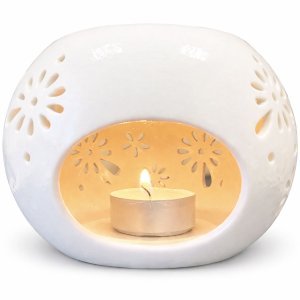 Brucia Essenze Bianco in Ceramica