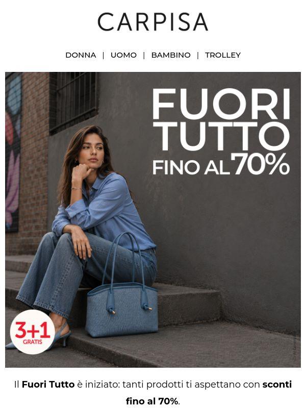 Fuori Tutto: fino al 70% di sconto.