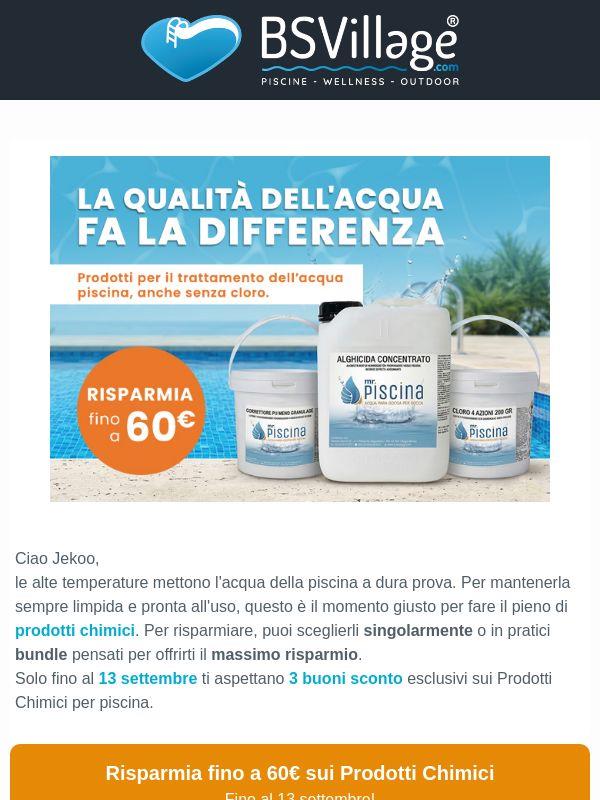 Approfitta dei Codici Sconto, Risparmia fino a 60€ sui Prodotti Chimici