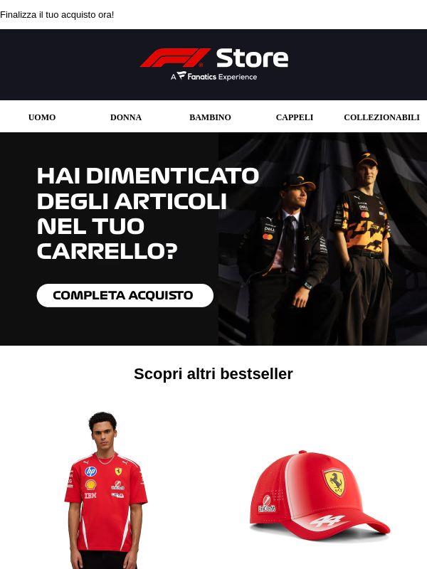 Il tuo carrello ti aspetta!