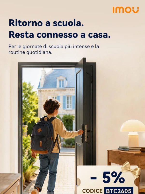 🎒Si torna a scuola. Resta connesso con casa