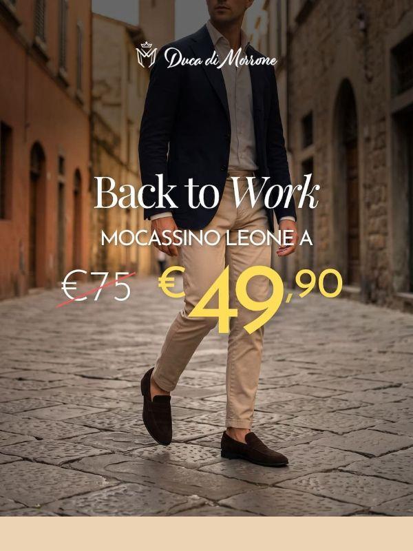 Leone, il mocassino perfetto per il tuo back to work