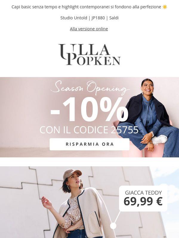 Per te: -10% su TUTTO 😍