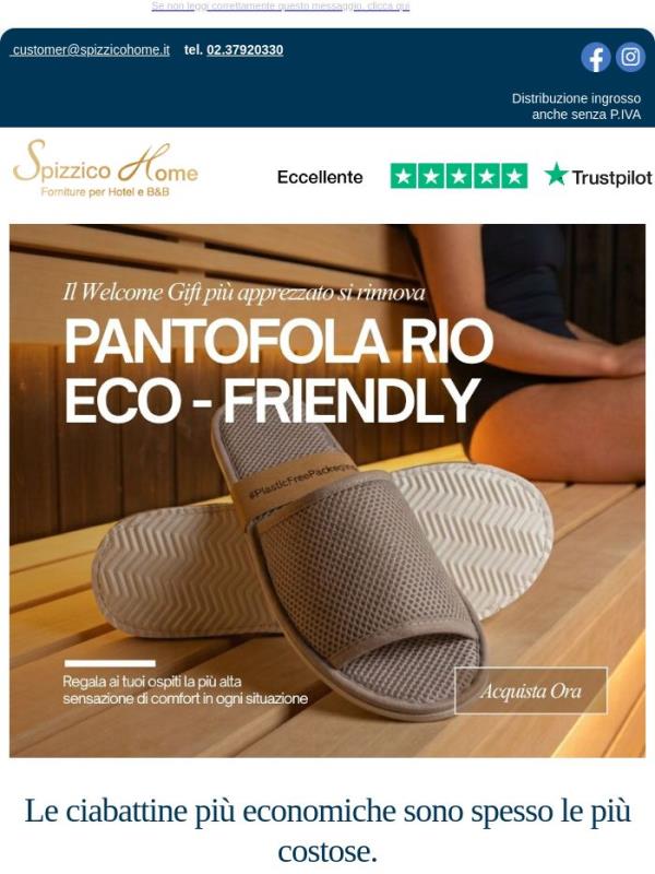 ♻️ Riutilizzabili, Lavabili, Antiscivolo ✨💙 Scopri le Pantofole Rio Eco Friendly 👈