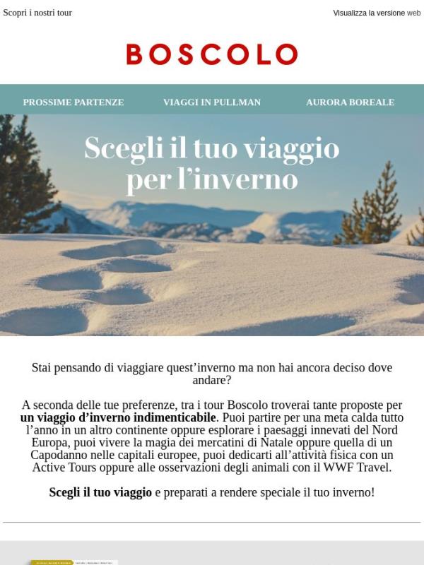 Guida al tuo viaggio per l’inverno