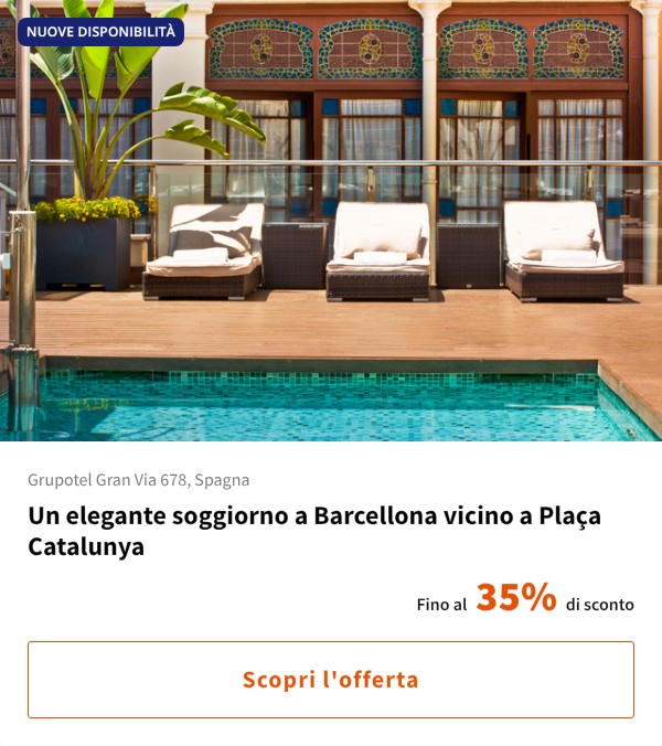 Un elegante soggiorno a Barcellona vicino a Plaça Catalunya